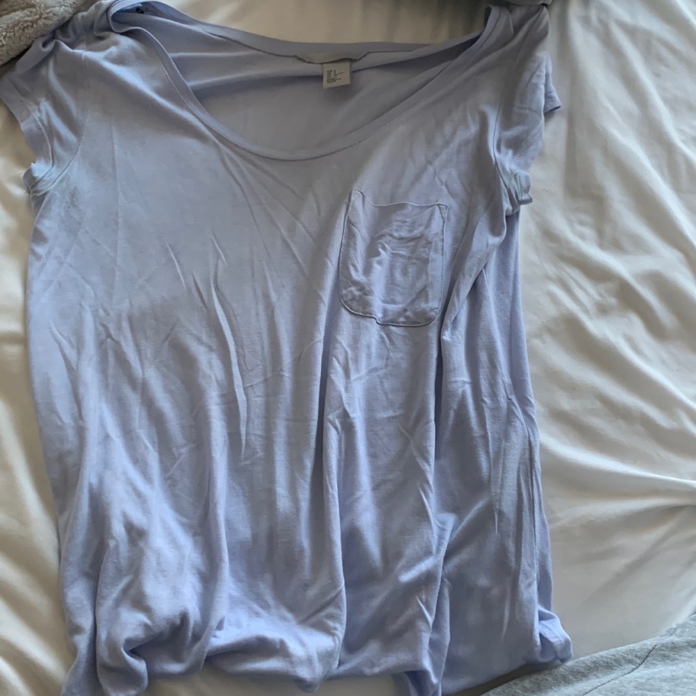Blue t-shirt